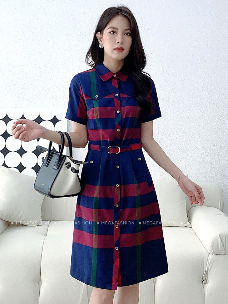 Burberry - Váy nữ checked wool miniskirt for women – ULA Vietnam