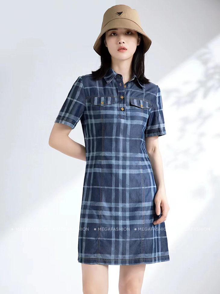 Váy 2 dây cho nữ vải bamboo cao cấp - Màu xanh navy – Chou's