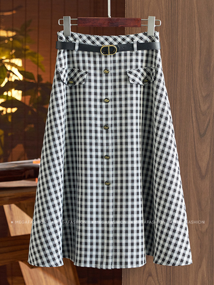 Mua Chân Váy Jean Không Kèm Đai Dáng Dài Chữ A Thiết Kẻ Xẻ Gối Dễ Phối Đồ  Phong Cách Hàn Quốc Cv8121 - Yeep
