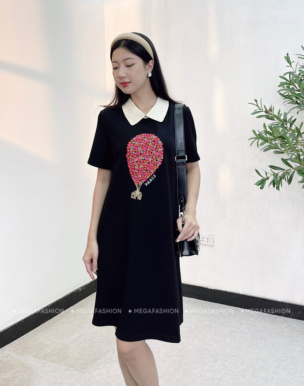 Đầm suông trung niên có túi Da145 - Đầm, váy nữ | ThờiTrangNữ.vn